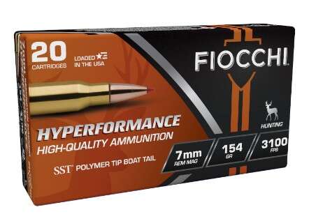 Ammunition Fiocchi Ammunition Ready Series 7mm FIOCCHI 7MM Mag 154gr SST 3100 FPS 20 RD • Model: Ready Series